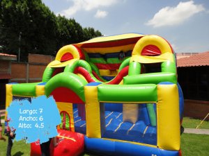 Inflable Doble Tobogán